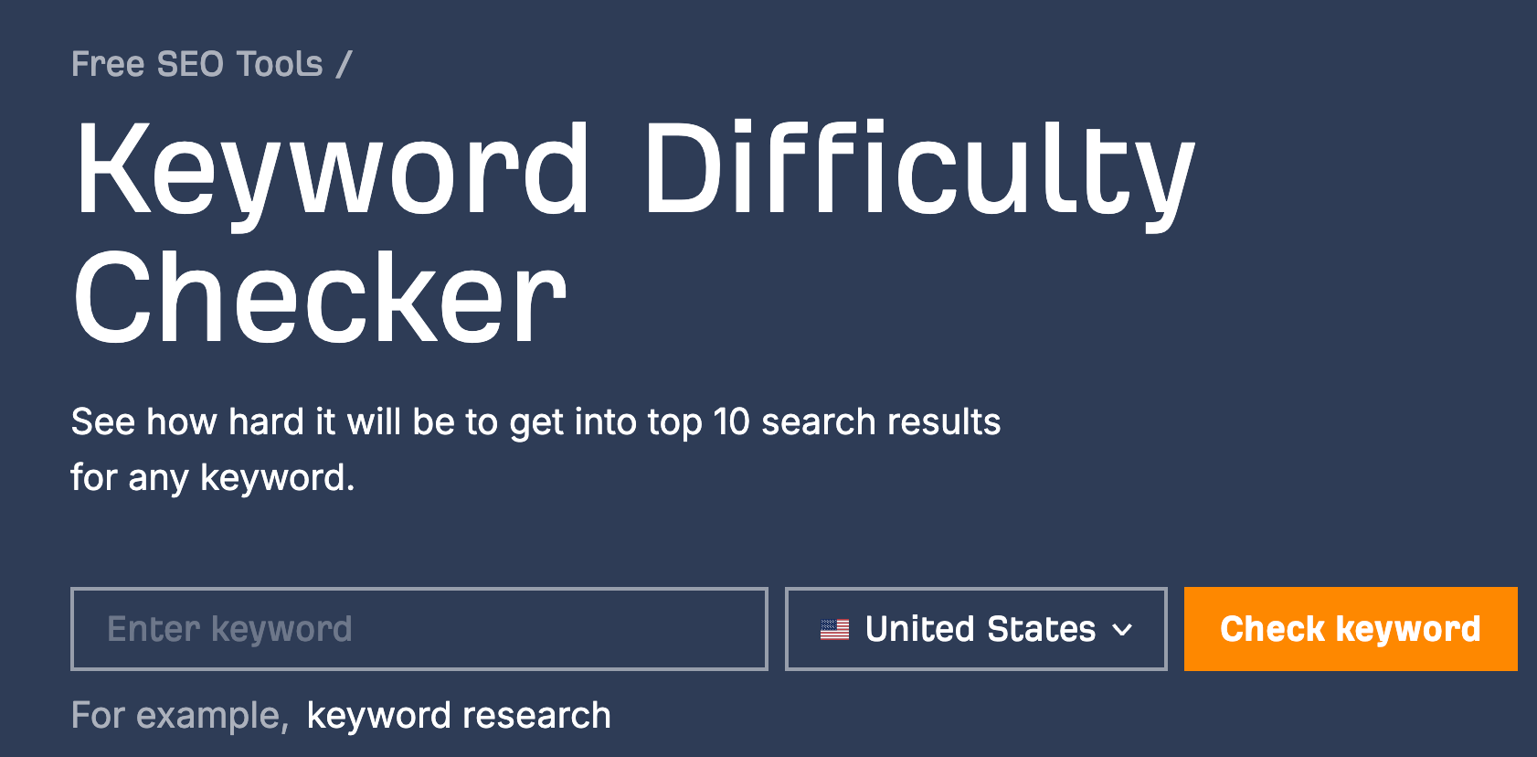 - 专注于询盘的外贸建站、谷歌推广、白帽SEO|九亿全球赢销 Ahrefs Keyword Difficulty Checker(关键词难度检查)
